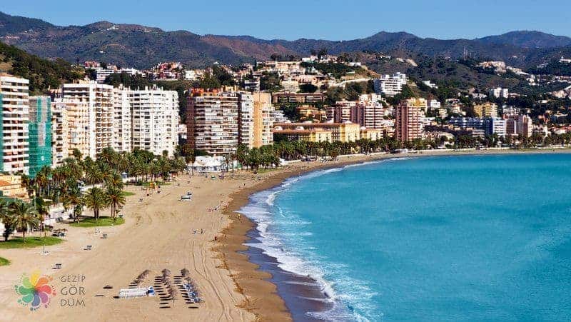 Malaga gezilecek yerler Malaga Plajları