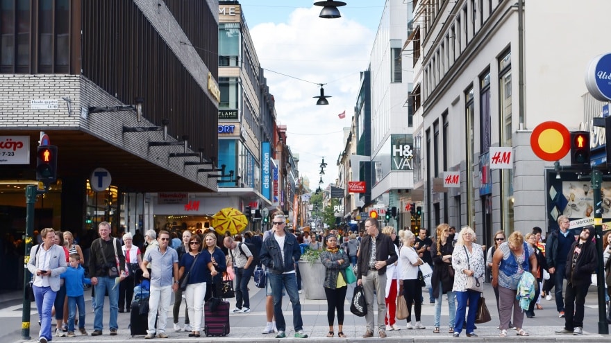 Stockholm'de nerede alışveriş yapılır?