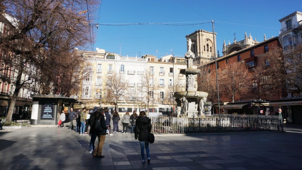 plaza de bib rambla granada Plaza de Bib-Rambla – Granada’nın renkli meydanı