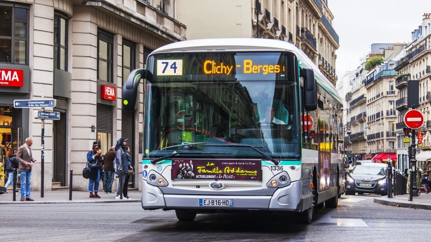 Paris nasıl gezilir? Belediye Otobüsü
