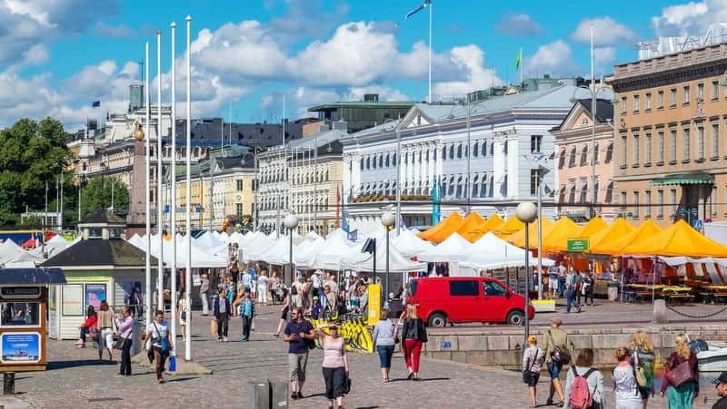 Kauppatori Market Square Helsinki gezilecek yerler