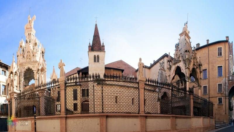 Scaliger Tombs Verona'da gezilecek yerler