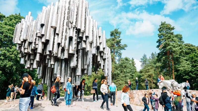 Sibelius Park Monument Helsinki gezi notları
