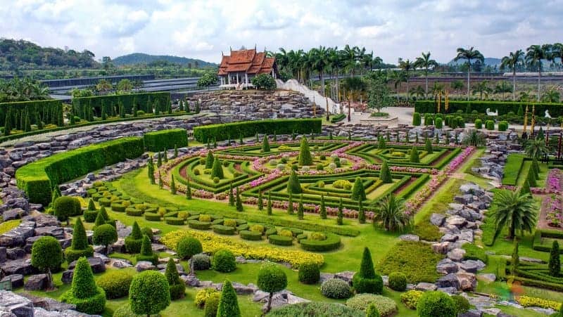Nohg Nooch Tropical Park Pattaya places to visit