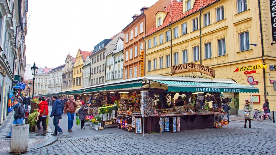 Havelske Trziste Prag'da nerede alışveriş yapılır