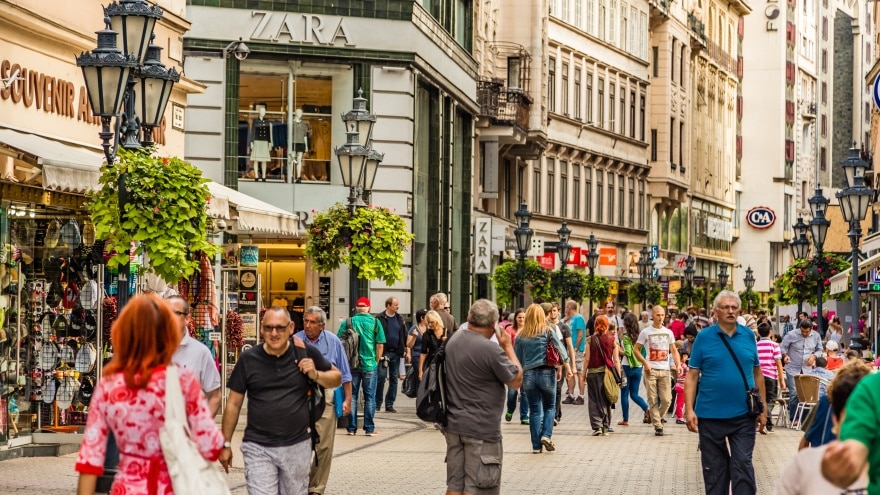Budapeşte'de nerede alışveriş yapılır?