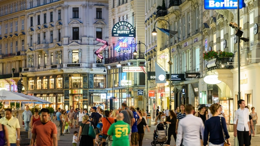 Viyana'da nerede alışveriş yapılır?