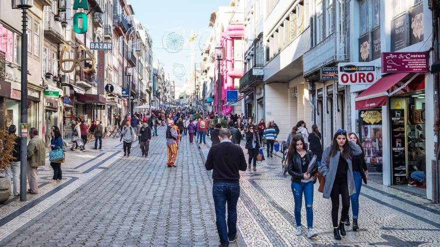 Rua de Santa Catarina Porto'da nerede alışveriş yapılır?