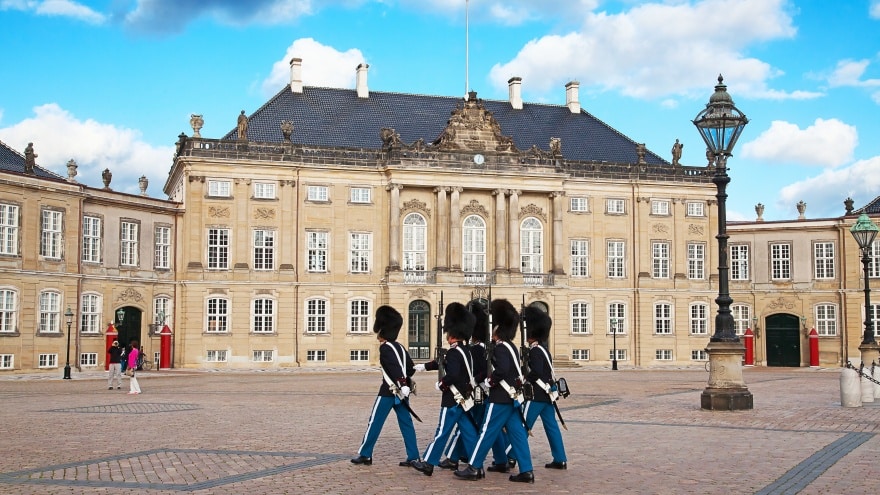 Amalienborg Palace Kopenhag gezilecek yerler