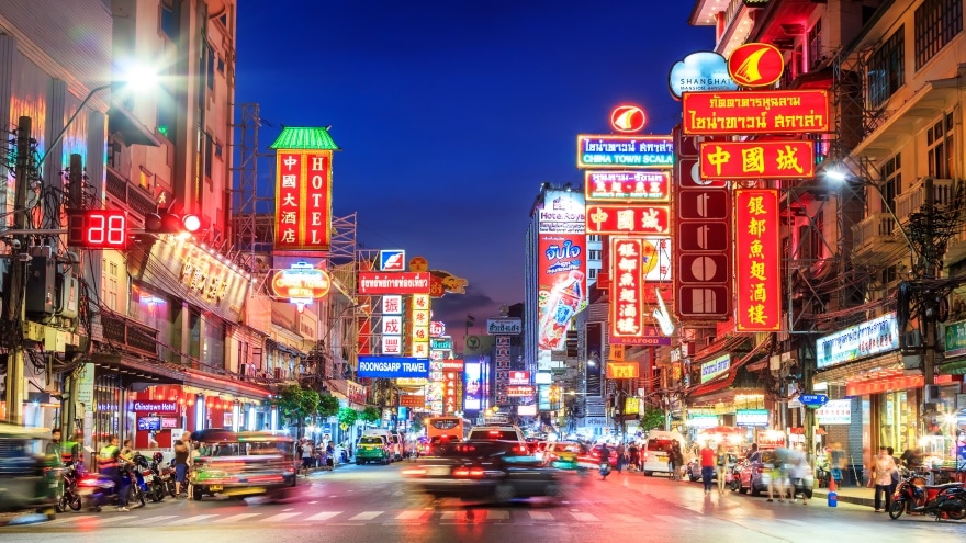 Bangkok gezisi gece turu