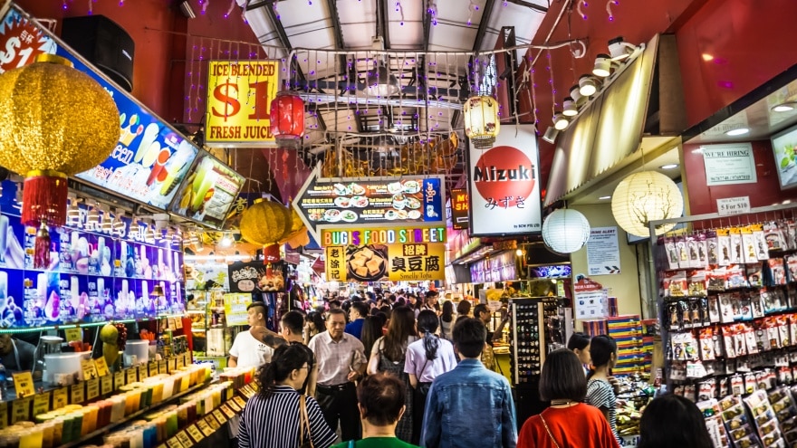 Bugis Street Market Singapur rehberi