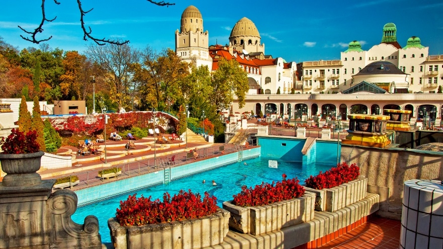 Gallert Baths Budapeşte gezilecek yerler