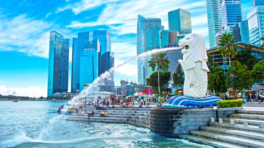 Merlion Park Singapur'da nereler gezilmeli?