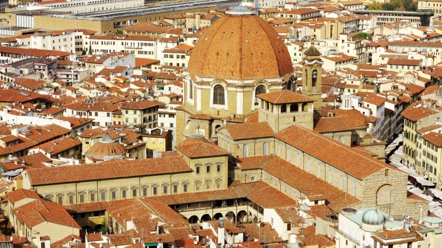 San Lorenzo Bazilikası Floransa'da gezilecek yerler