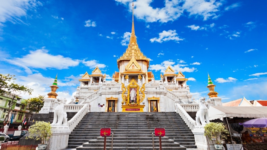 Wat Traimit Bangkok gezilecek yerler