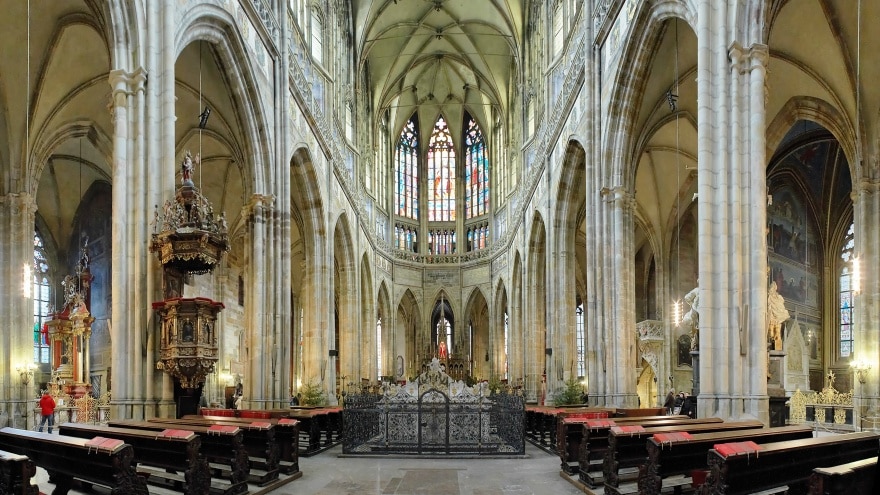 Prag Kalesi Aziz Vitus Katedrali