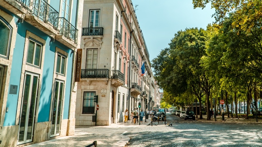 Avenida da Liberdade Lizbon'da gezilecek yerler