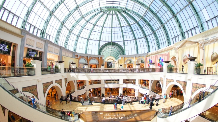 Mall of the Emirates Dubai gezilecek yerler