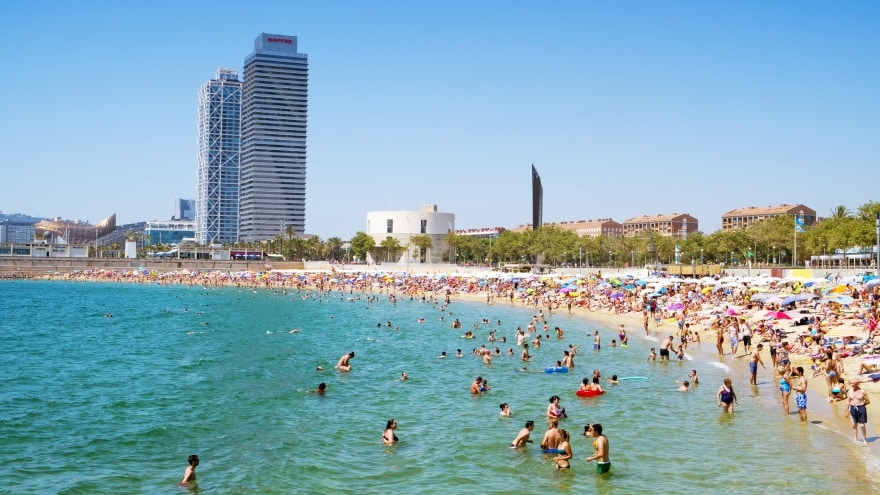 Barselona Plajları Mar Nova Icaria Beach