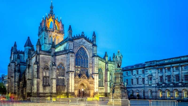 St Giles Cathedral Edinburgh gezilecek yerler