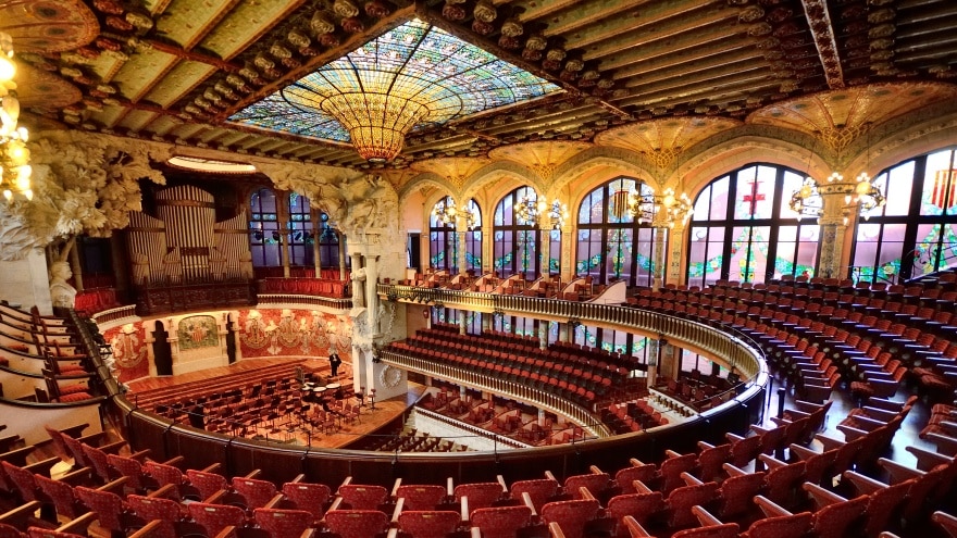 Barselona gezi rehberi Palau de la Musica Catalana