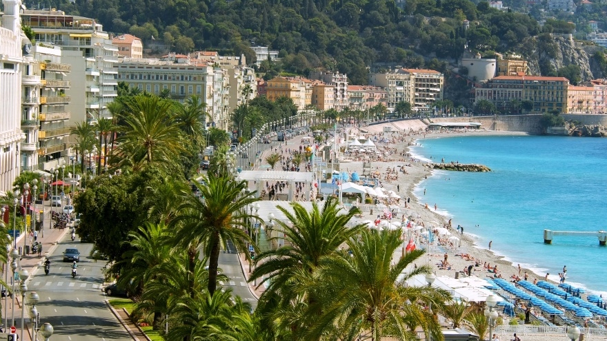 Promenade des Anglais Nice gezilecek yerler