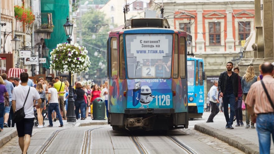 Lviv'de nerede kalınır? şehir içi ulaşım araçları