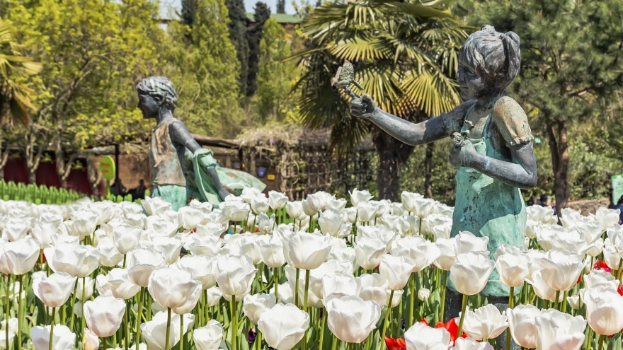 Nezahat Gökyiğit Botanik Bahçesi İstanbul'da çocuklarla gezilecek yerler