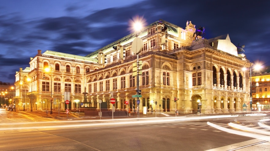 Viyana'da klasik müzik konseri