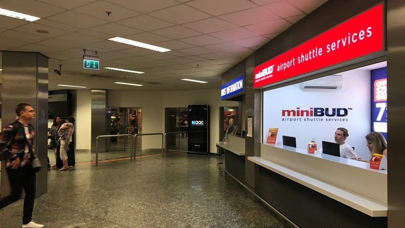 Budapeşte Ferenc Liszt Uluslararası Havaalanı Minibud shuttle