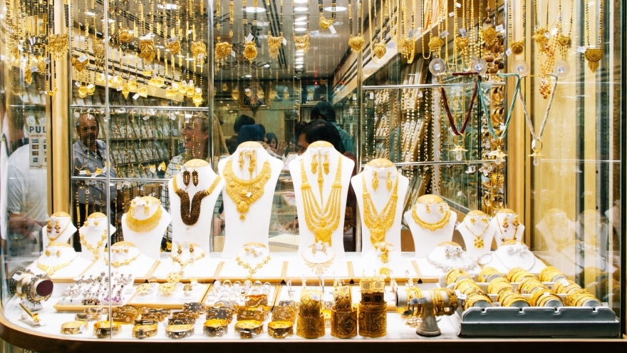 Dubai Gold Souk Dubai'de nerede alışveriş yapılır?