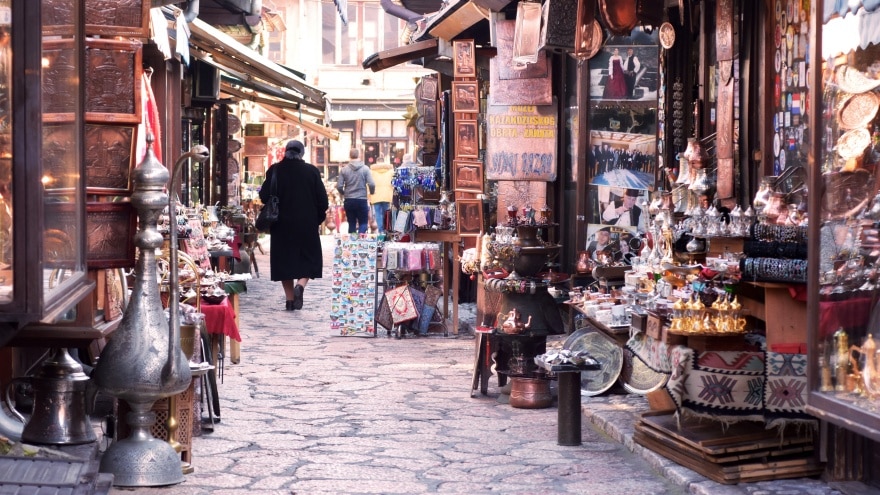 Saraybosna'da nerede alışveriş yapılır?