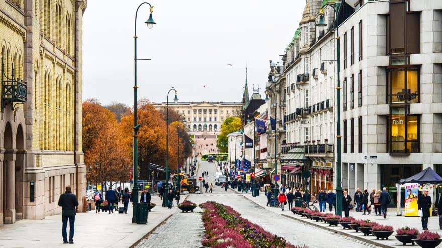 Oslo'da ne yapılır? Karl Johans Gate