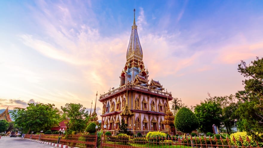 Phuket yapılacak şeyler listesi Wat Chalong Temple