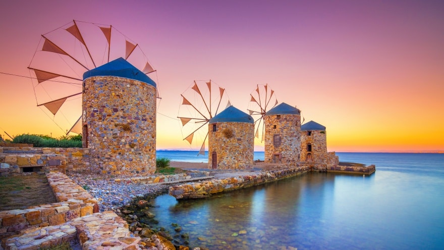 Chios Windmills Sakız Adası turu