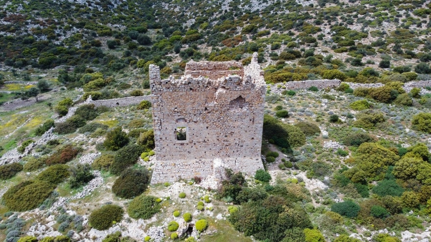 Dotia Tower Sakız Adası gezilecek yerler