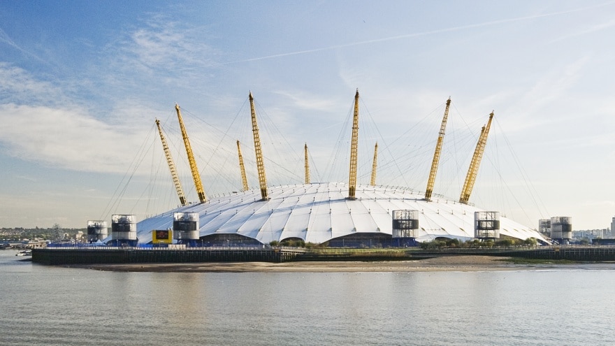 O2 Arena Londra gezilecek yerler