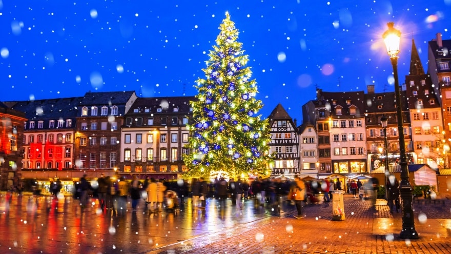 Strazburg görülecek yerler Noel Pazarları