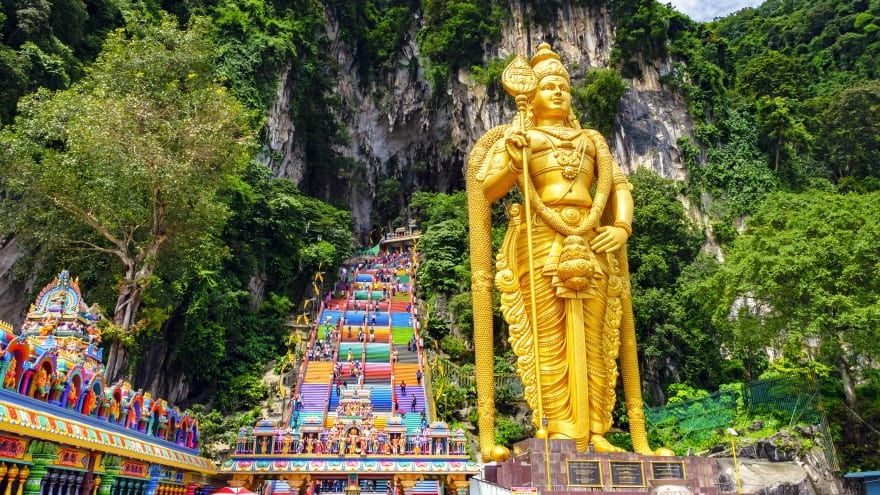 Batu Caves Kuala Lumpur'da yapılacak şeyler