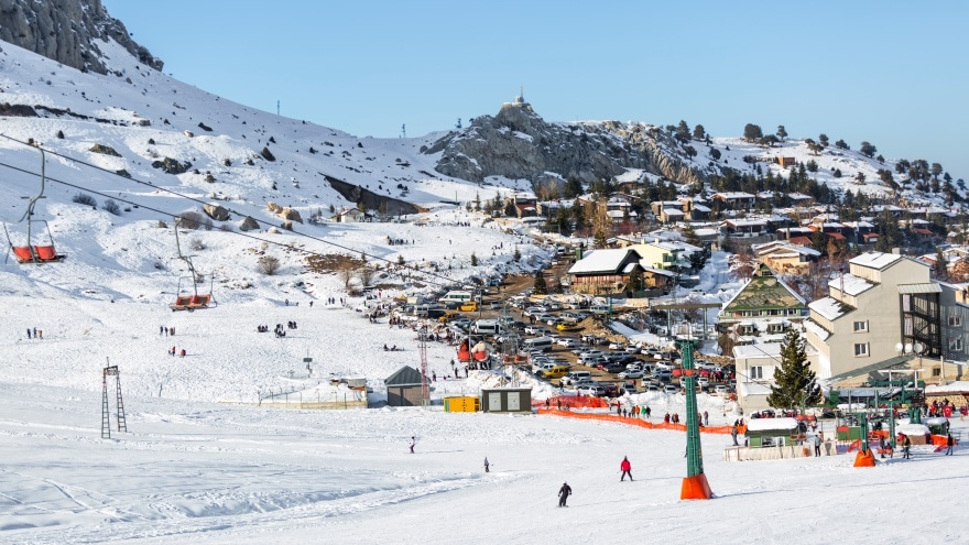 Saklıkent Kayak Merkezi Antalya gezilecek yerler