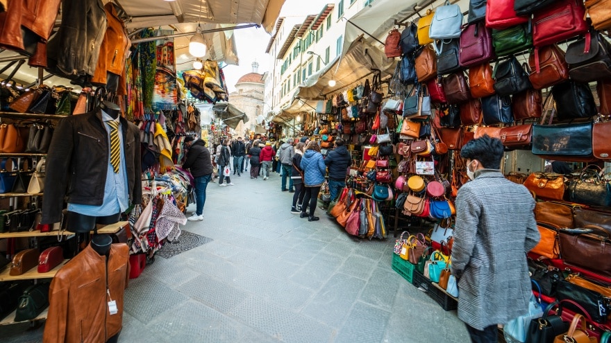 Floransa'da yapılacak şeyler pazar alışverişi