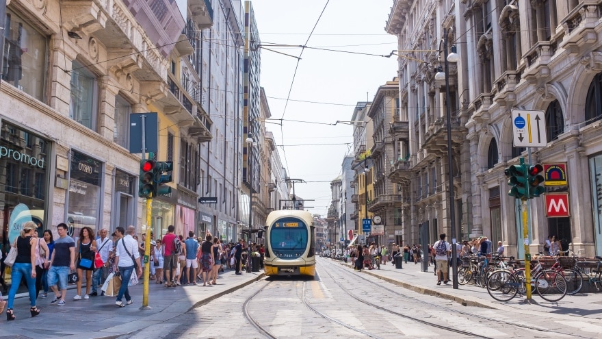 Milano'da şehir içi ulaşım