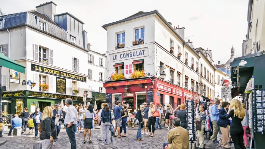 Paris'te görülecek yerler Montmartre Ressamlar Tepesi