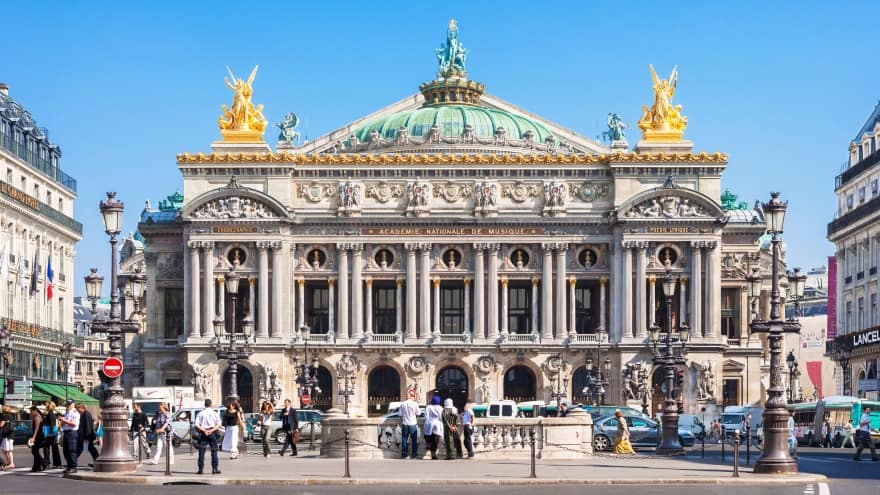Paris gezilecek yerler Opera Binası