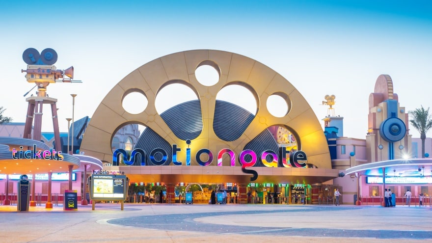 Dubai'de gezilecek yerler Motiongate Dubai