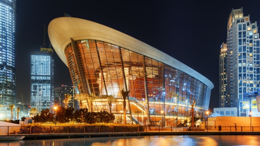 Dubai Opera Dubai gezilecek yerler