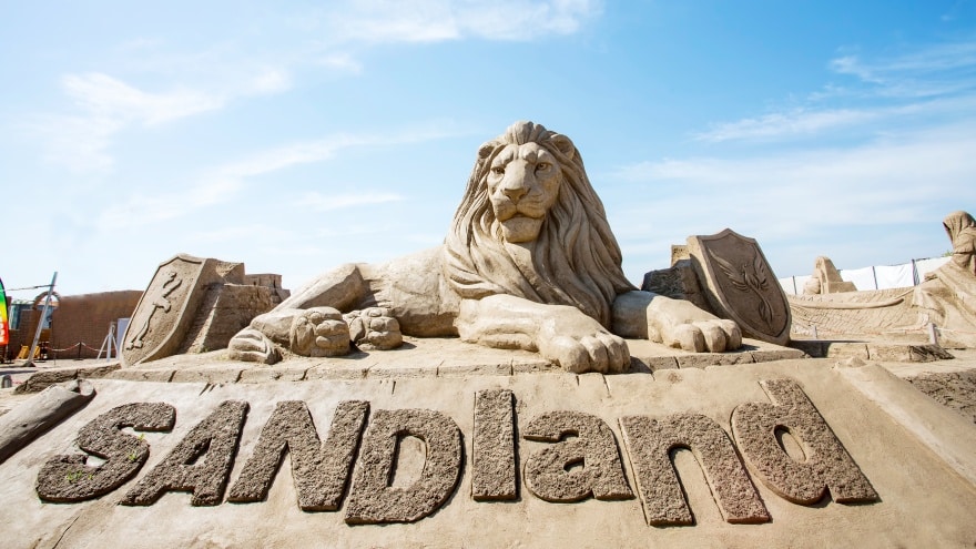 Sandland Kum Heykel Antalya görülecek yerler