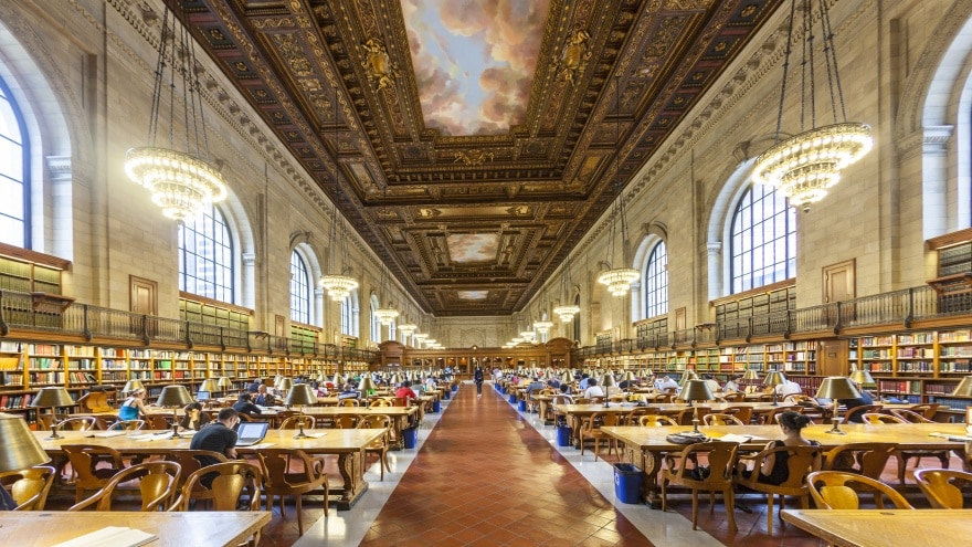 New York Public Library New York'ta gezilecek yerler