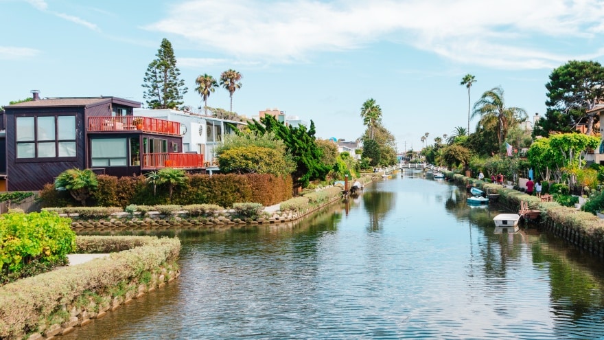 Venice Canals Los Angeles gezilecek yerler