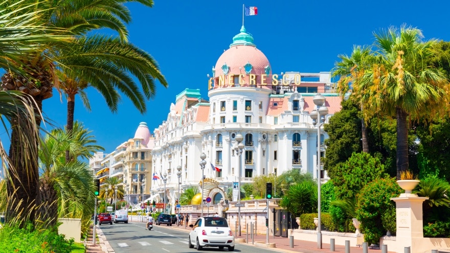 Negresco Hotel Nice'de gezilmesi gereken yerler